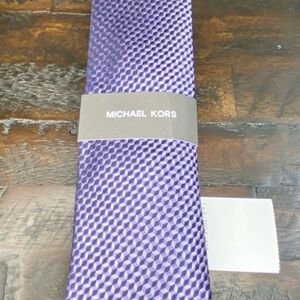 Michael Kors Purple Design Tie NEW with Tags
